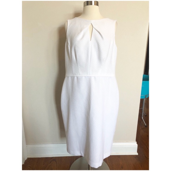 Evan Picone Dresses & Skirts - Evan-Picone White Dress Sz 14